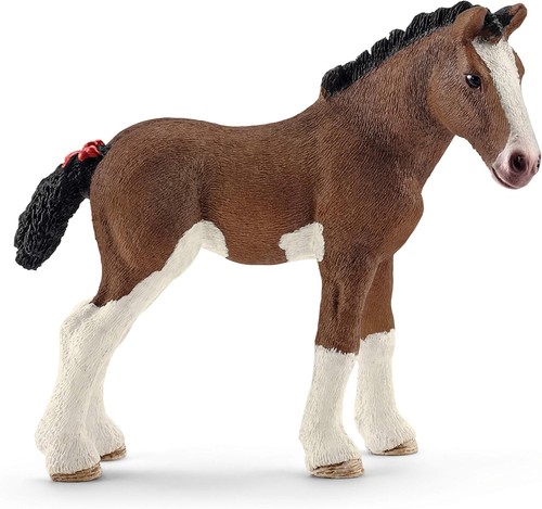 Clydesdale foal toy figurine - foal,