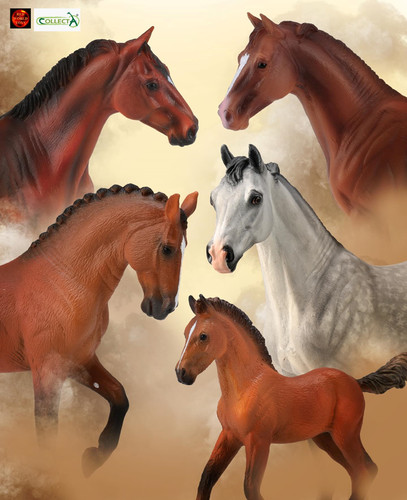 Hanoverian horse toy - toy, model