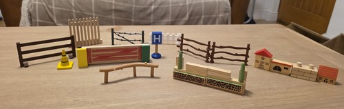Toy model horse jumps - x,