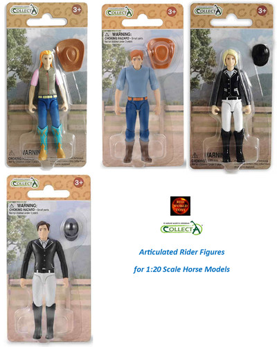 Horse rider toy action - rider, figures