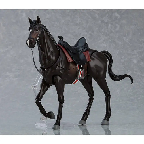 Black horse action figure - 1/12,