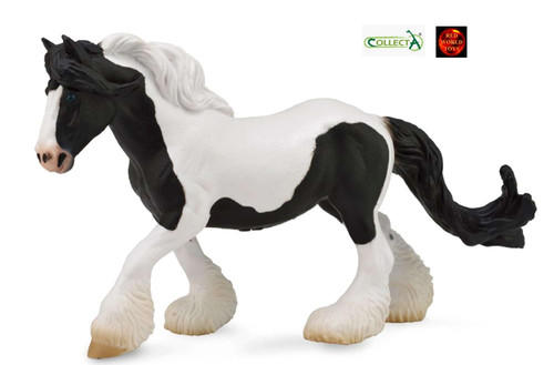 Gypsy vanner mare - vanner, black