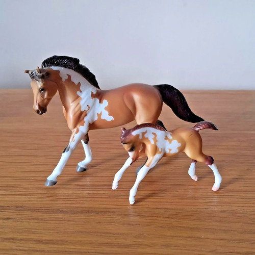 Breyer custom etched mare and - mare,