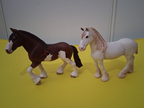 Schleich clydesdale mare - schleich, 2015