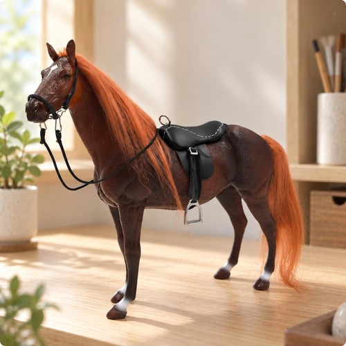Scale pvc model horse - scale,