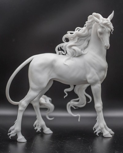 Model horse artist resin - model,