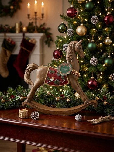Model christmas rocking horse - model,