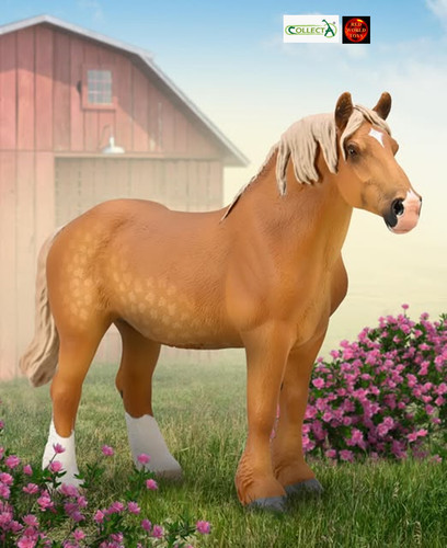 Belgian mare horse - belgian, toy